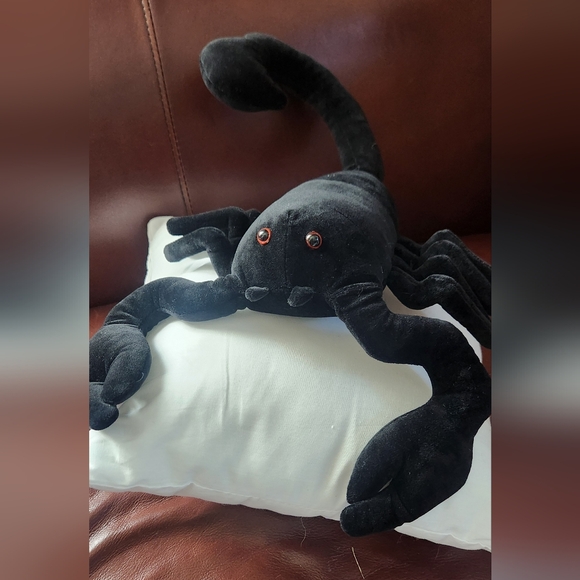 Black Plush Scorpion Toy - Picture 2 of 3